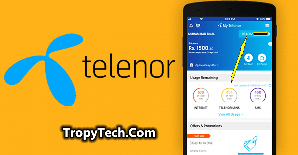 Check Telenor SIM Number FREE Via My Telenor App