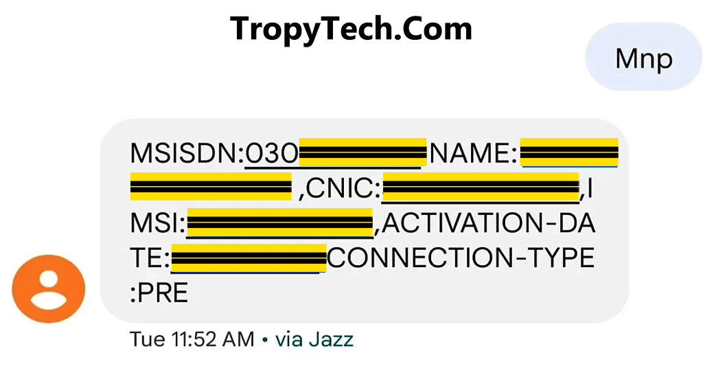 How To Check Jazz SIM Number Fast New Code Tropy Tech