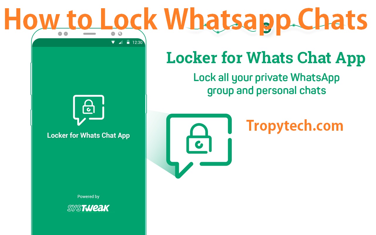 how to lock whatsapp chat
