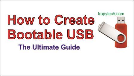 How to Create Bootable USB