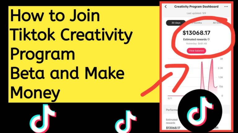 How to Join TikTok Creativity Program Beta and Make Money with TikTok