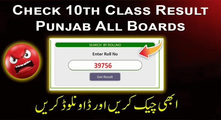 10th class result 2025 punjab all boards