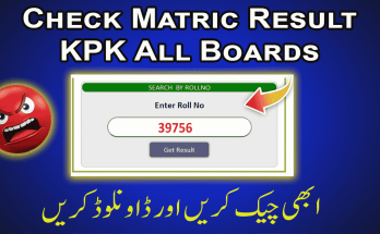 Check matric result 2025 kpk all boards