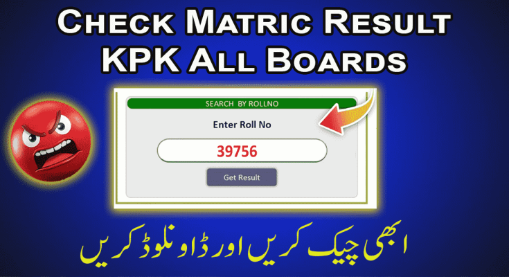 Check matric result 2025 kpk all boards